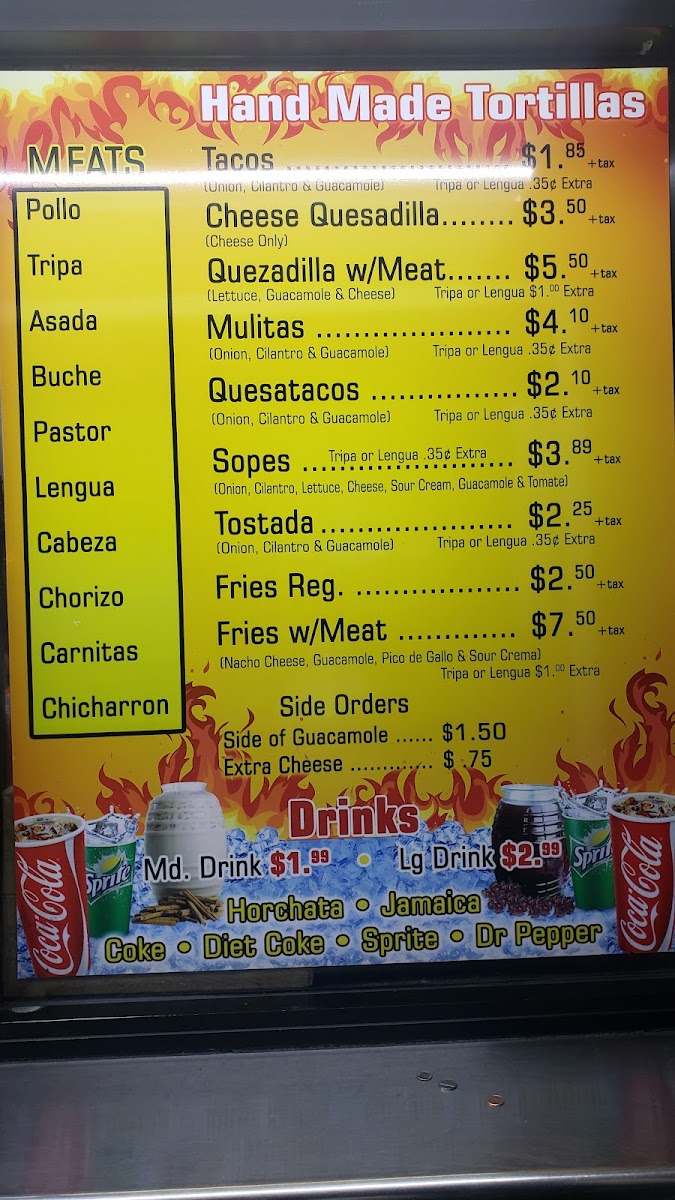 Tacos Don Goyo Menu - Image 6